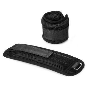 Утяжелители для рук и ног Champion 2&times;1 кг (пара 2 кг), эластичные нейлоновые | K455-1.0, черные K455-1.0 фото