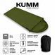 Вкладиш флісовий Soft з капюшоном у спальний мішок 198&times;75 см 280 г/м&sup2; Kumm | Олива K02271 K02271 фото 2
