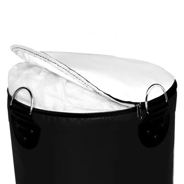 Мішок боксерський PVC 80x32 см з текстильним кріпленням чорний | Kumm K02837 K02837 фото