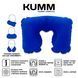 Надувна подушка для подорожей синя | Kumm K09034 K09034 фото 2