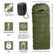 Зимний спальный мешок-кокон Champion North Membrane до &ndash;25&deg;C | Оливковый K00914 K00914 фото 2